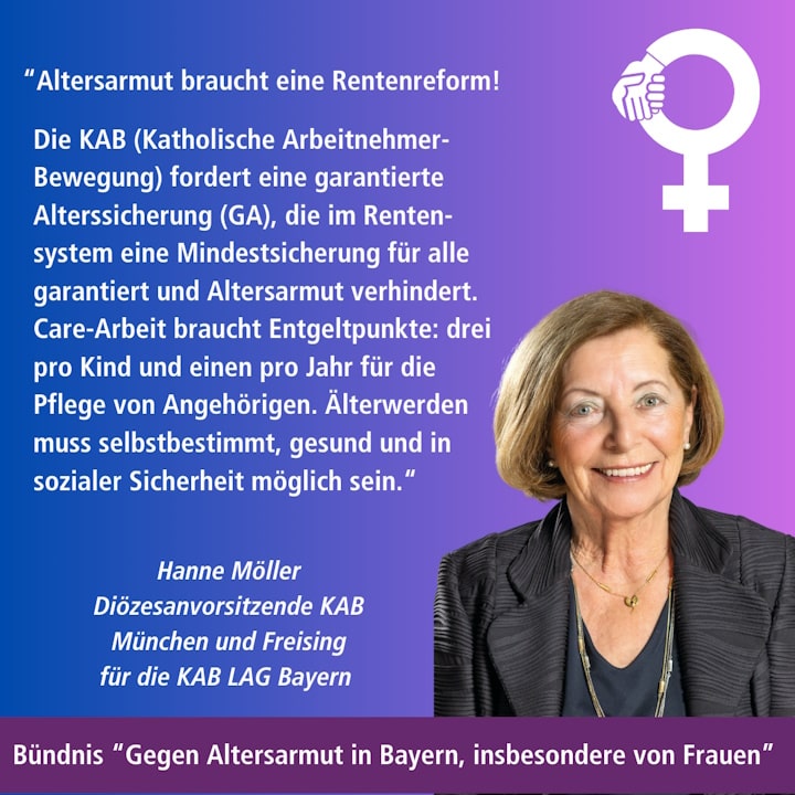 Share-Pic Hanne Möller KAB für Bündnis gegen Altersarmut